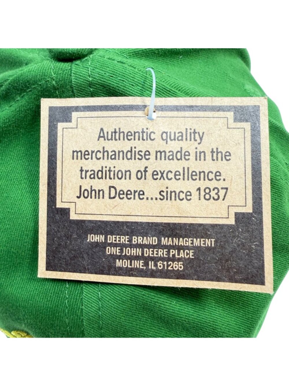 John Deere Cary Francis Strapback Ball Cap Hat - NWT - Picture 7 of 8